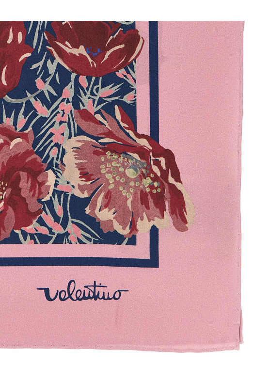 Valentino Garavani 'Après l'Hiver-Poppies' scarf Pink