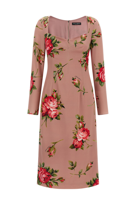 'Bouquet Rose' dress Pink