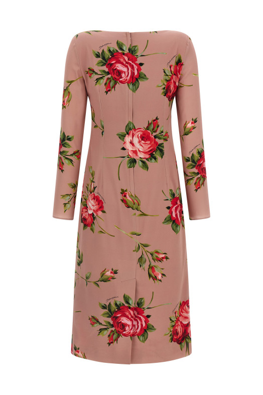 'Bouquet Rose' dress Pink