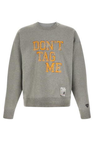 'Don't Tag Me' sweatshirt Gray