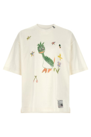 'Leon Kids Doodle' T-shirt White