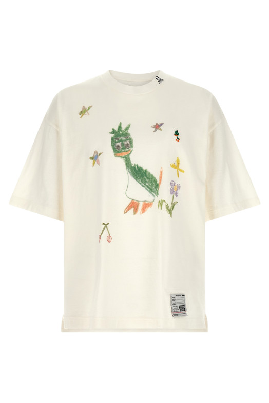 'Leon Kids Doodle' T-shirt White