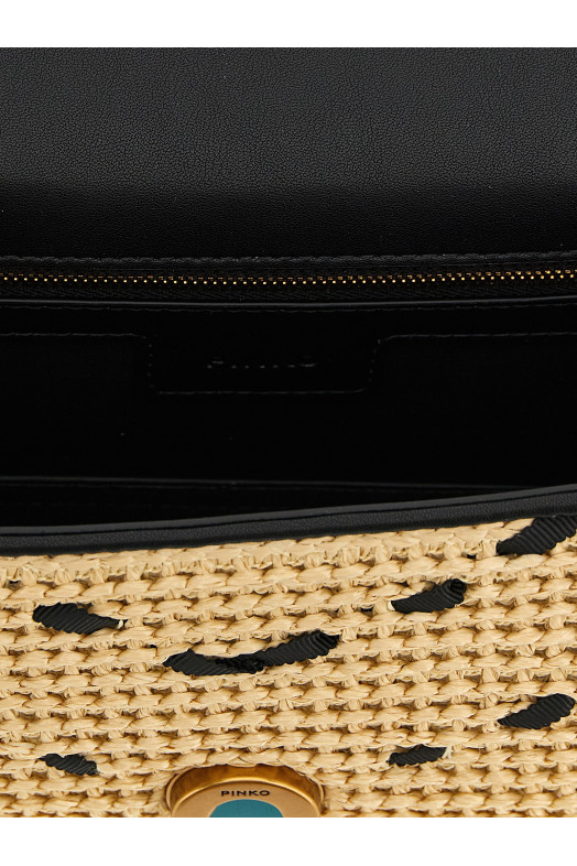 'Mini Love One Light' crossbody bag Beige