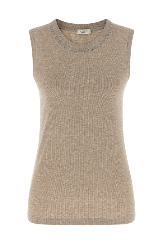 'Punto Luce' top Beige