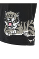 'Happy Tiger' T-shirt Black