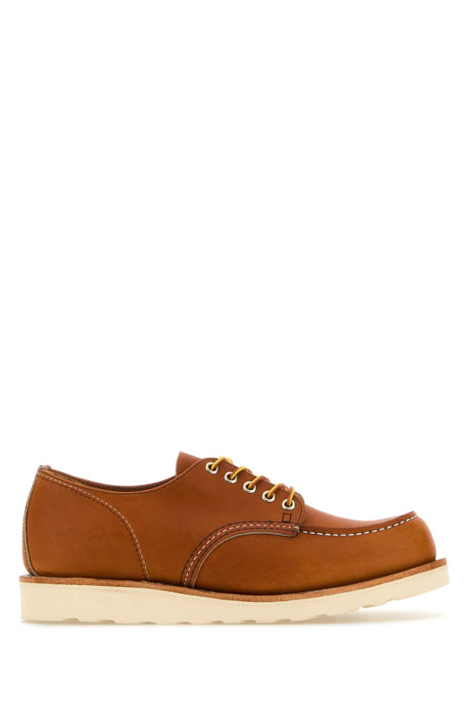 Caramel leather lace-up shoes RED WING (08092D)
