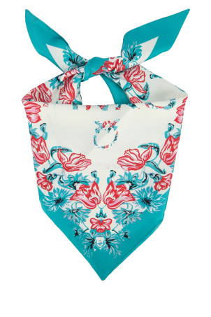 SWING TRIANGOLO TWILL STAMPA PINKO (106655A38I)