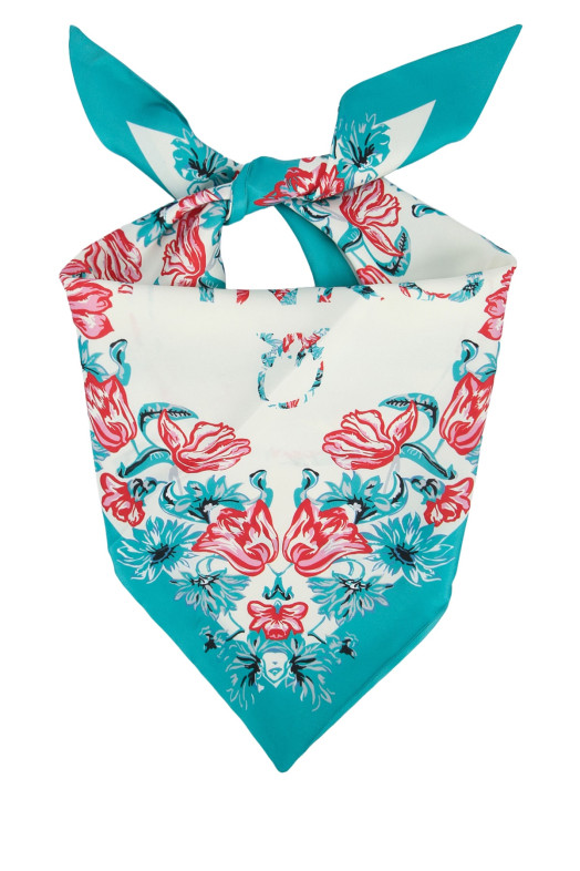 SWING TRIANGOLO TWILL STAMPA PINKO (106655A38I)