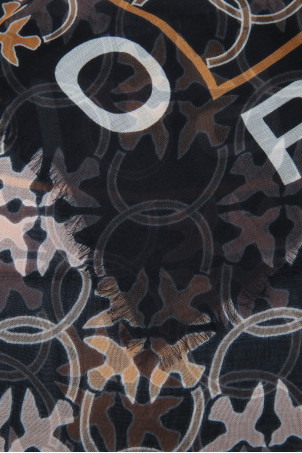 MAMBO FOULARD MODAL LOGO PINKO (106735A39P)