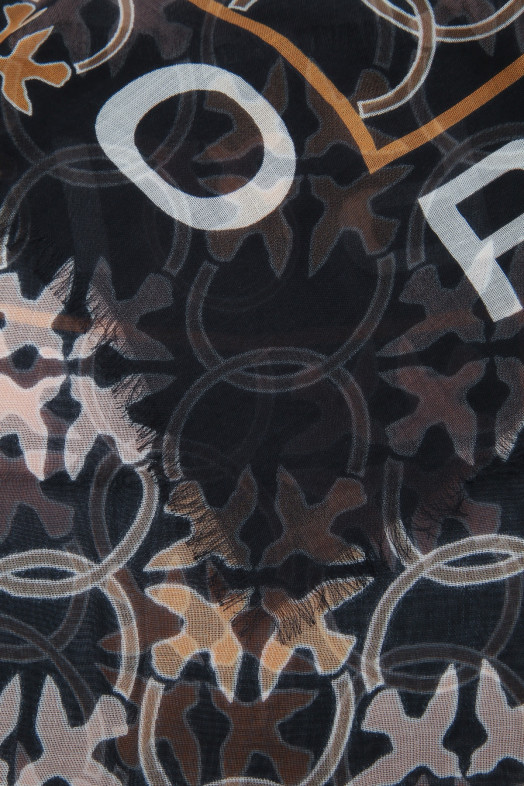 MAMBO FOULARD MODAL LOGO PINKO (106735A39P)