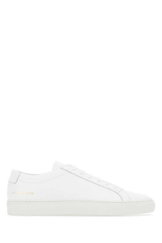 White leather Achilles sneakers White COMMON PROJECTS (1528)
