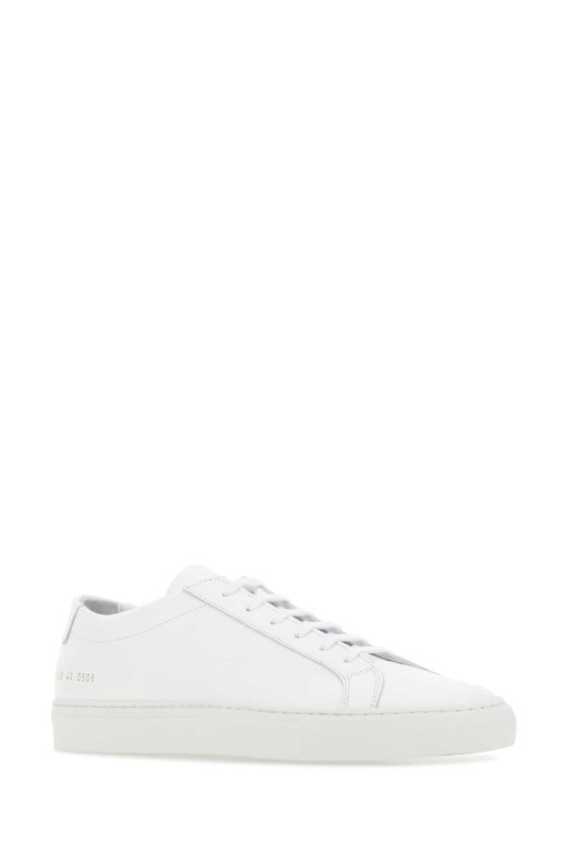 White leather Achilles sneakers White COMMON PROJECTS (1528)