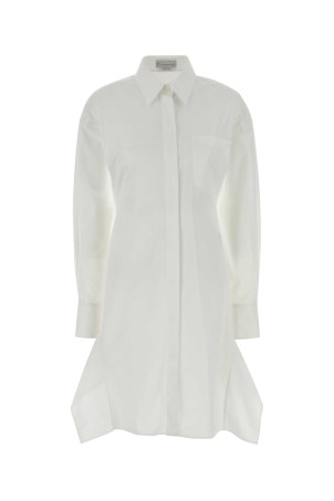 White poplin shirt dress STELLA McCARTNEY (6A0634SMA90)