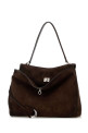 Dark brown suede medium Rodeo handbag BALENCIAGA (7897722AB4G)