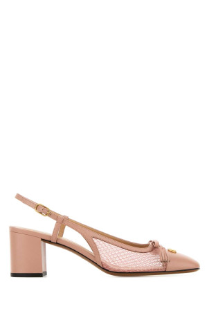 Pink mesh VLogo Signature pumps VALENTINO GARAVANI (8W2S0MH9PDY)