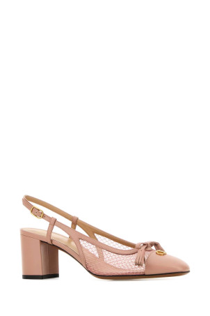 Pink mesh VLogo Signature pumps VALENTINO GARAVANI (8W2S0MH9PDY)