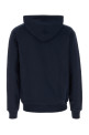 Navy blue cotton sweatshirt Fuchsia AMI (BFUSW235730)