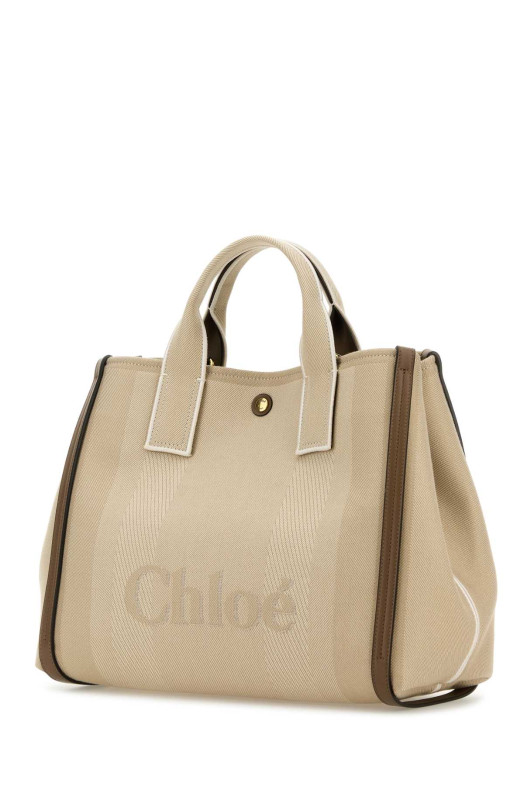 Multicolor canvas ChloÃ© Carry shopping bag CHLOE (CHC25SS910O65)