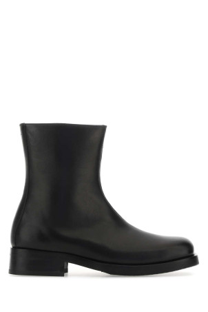 Black leather Camion ankle boots Black OUR LEGACY (COCBB)