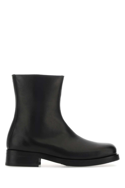 Black leather Camion ankle boots Black OUR LEGACY (COCBB)