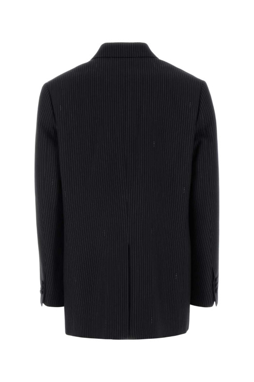 Embroidered wool blend blazer FENDI (FJ7685AW7I)