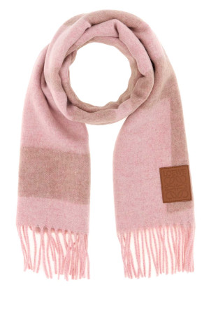 Embroidered cashmere scarf LOEWE (FSA3SS1W04)