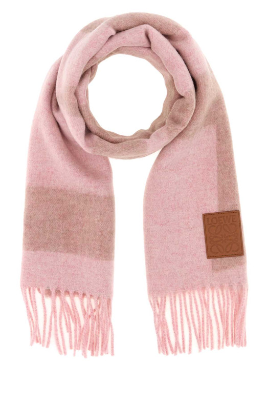 Embroidered cashmere scarf LOEWE (FSA3SS1W04)
