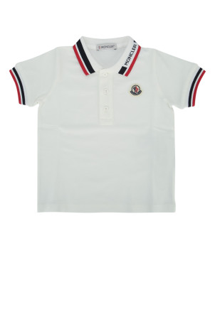 KNITWEAR CLOTHING ENSEMBLE White/Black MONCLER JR (L19518M000158496F)