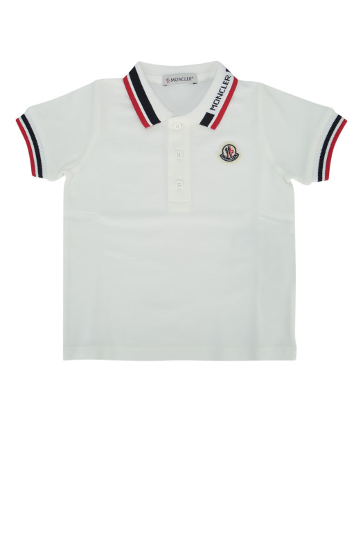 KNITWEAR CLOTHING ENSEMBLE White/Black MONCLER JR (L19518M000158496F)