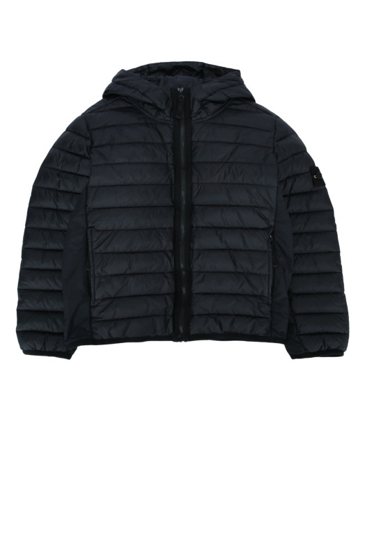SHORT PARKA Black STONE ISLAND KIDS (L1S164100009S0024)