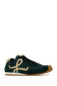 Bottle green canvas and suede Ballet Runner 2.0 sneakers LOEWE (LBR2282X36)