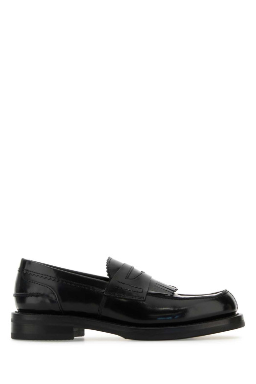 Black leather loafers Black OUR LEGACY (M2197LB)