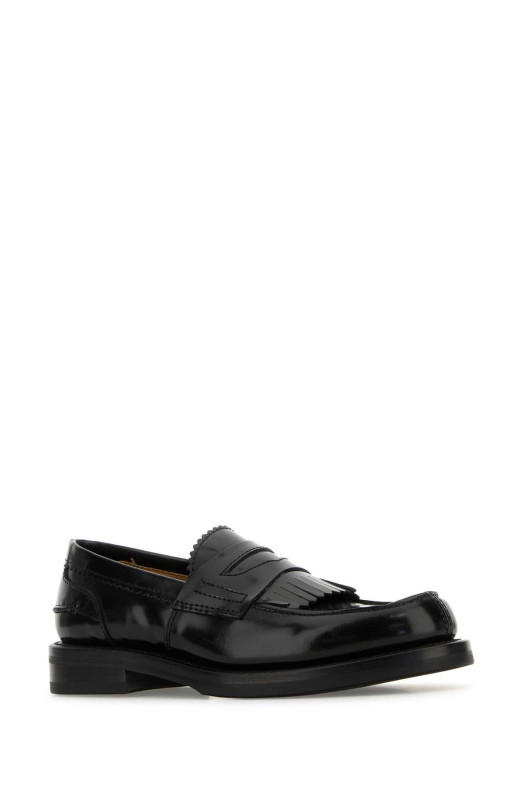 Black leather loafers Black OUR LEGACY (M2197LB)