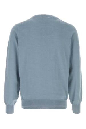 Air force blue cotton sweater BRUNELLO CUCINELLI (M2900100)