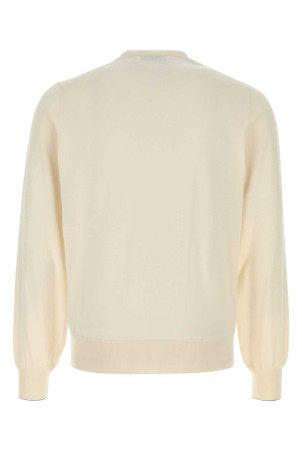 Ivory cotton sweater BRUNELLO CUCINELLI (M2900100)