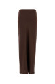 Brown viscose blend skirt BRUNELLO CUCINELLI (MH126G3396)