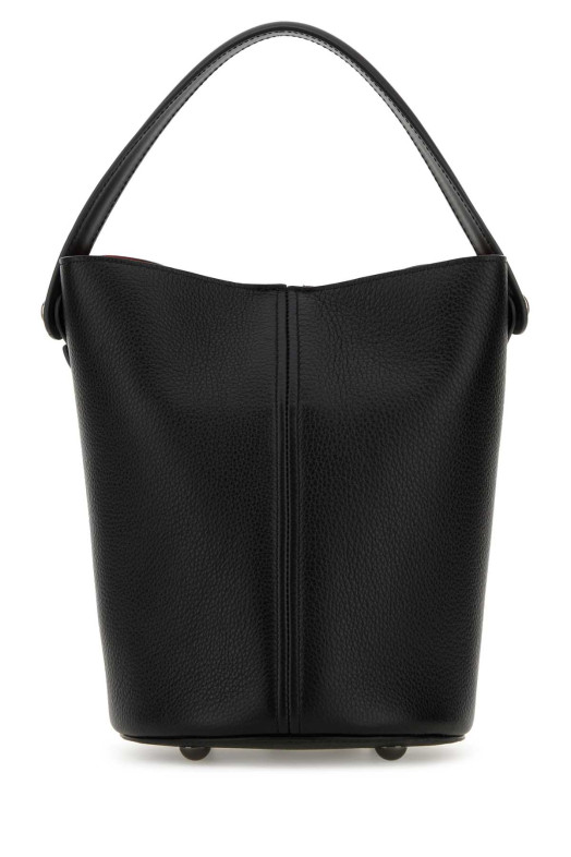 Black leather bucket bag MAISON MARGIELA (SB2WG0022P7268)