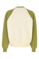 Ivory cotton oversize sweatshirt AMI (USW781747)
