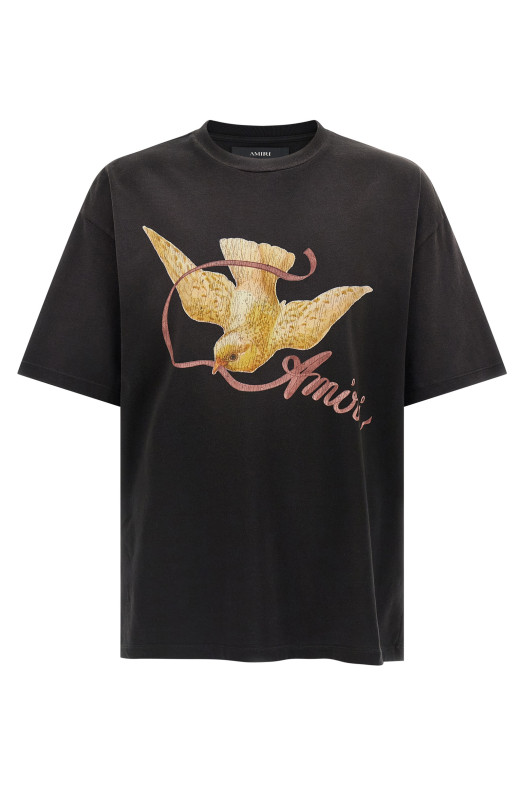 'Amiri Ribbon' T-shirt Black