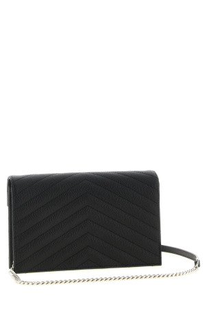 Mini ‘Envelope’ crossbody bag Black