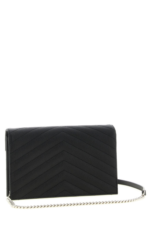 Mini ‘Envelope’ crossbody bag Black