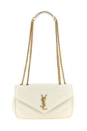 'Loulou' small shoulder bag Beige