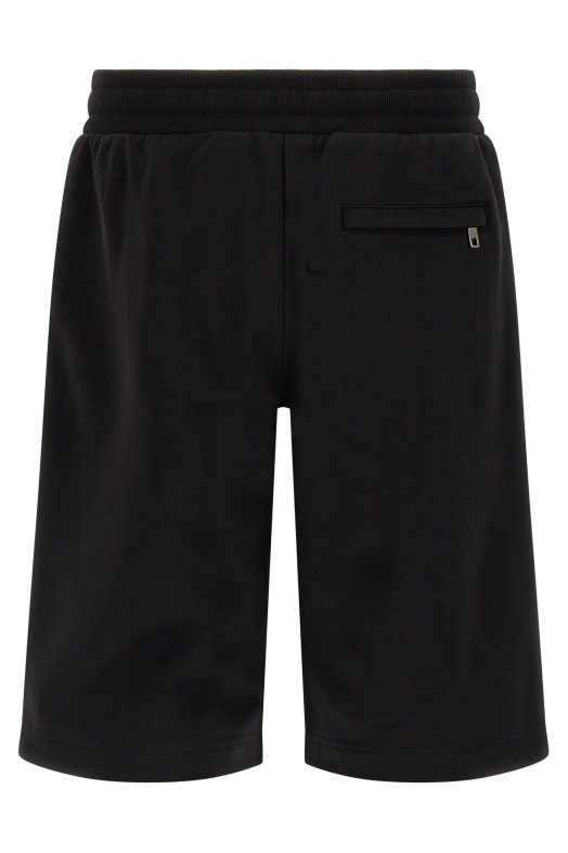Coat of arms bermuda shorts Black