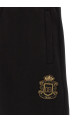 Coat of arms bermuda shorts Black