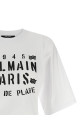 'Balmain Club' T-shirt Black-grey