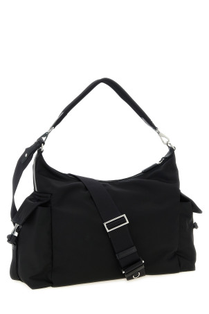 'Prada Explore' large shoulder bag Black