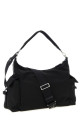 'Prada Explore' large shoulder bag Black