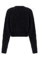 'Flufy Knit' cardigan Black