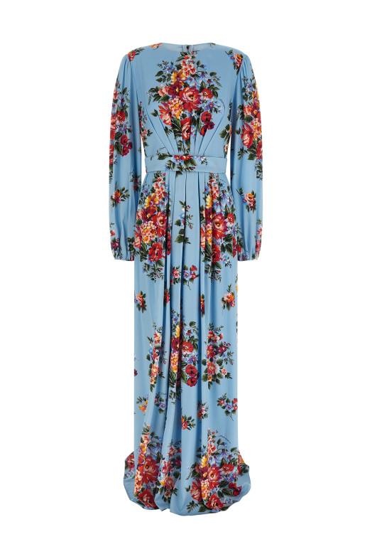 'Mazzo di Fiori' dress BLUE