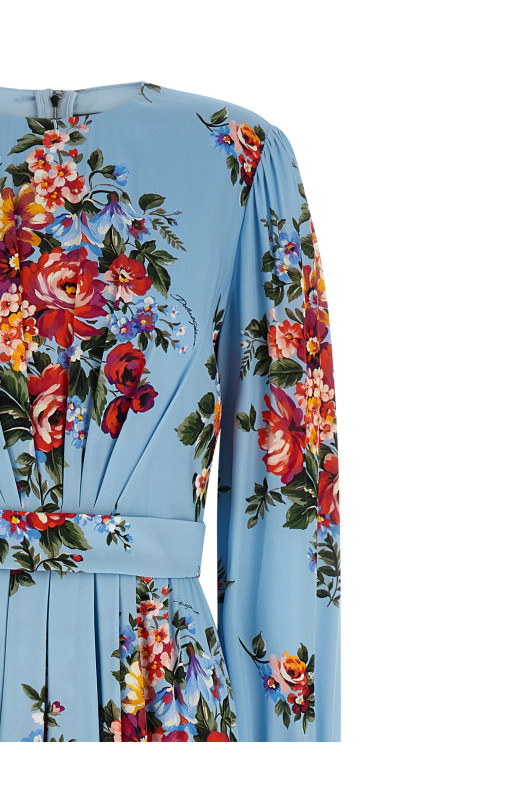 'Mazzo di Fiori' dress BLUE